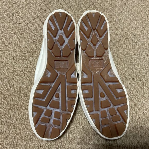 Vintage Vans Mary Jane Shoes Size 7.5 Off White Made In USA Buckle Closure - Picture 5 of 6